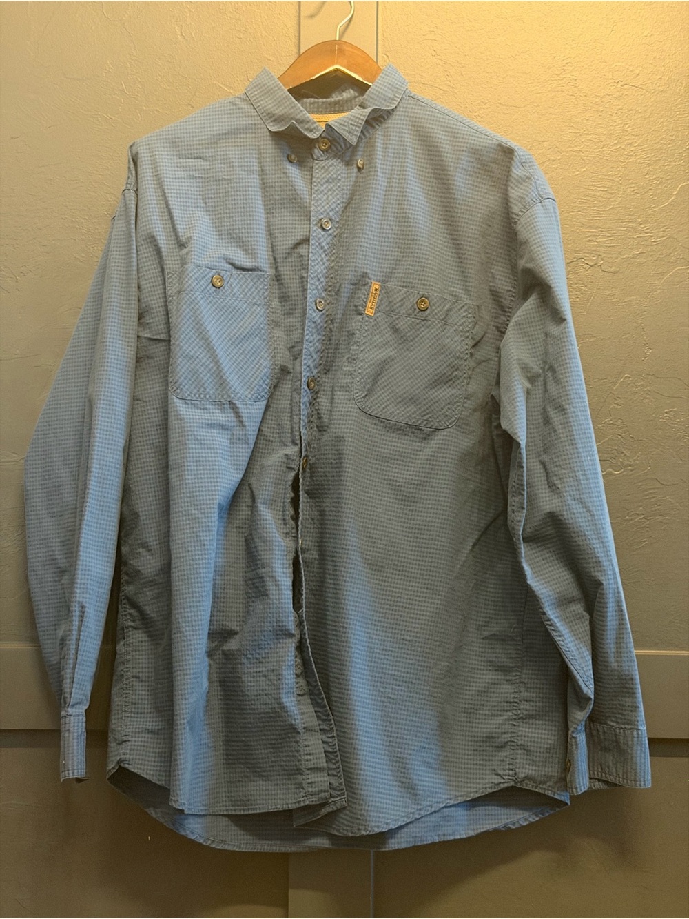 Light Blue Button-Up Casual Jacket/Shirt